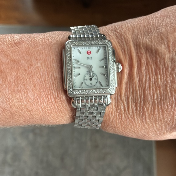 Michele Deco Diamond Madison Watch - Picture 7 of 7